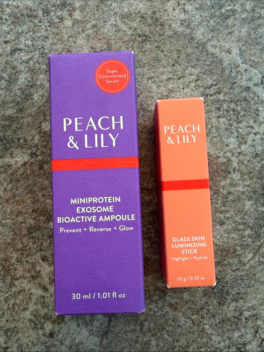 Peach & Lily Glass Skin Duo - Ampoule & Luminizing Stick